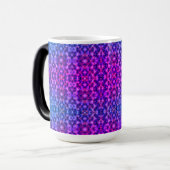 Mug Magique Vibes Magenta-Bleu de refroidissement (Devant gauche)