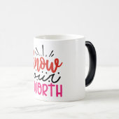Mug Magique Vibes positives | Devis motivationnel (Devant droit)