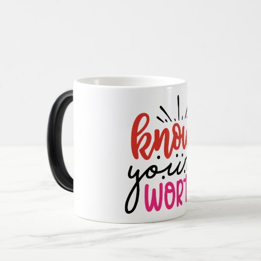 Mug Magique Vibes positives | Devis motivationnel (Devant gauche)