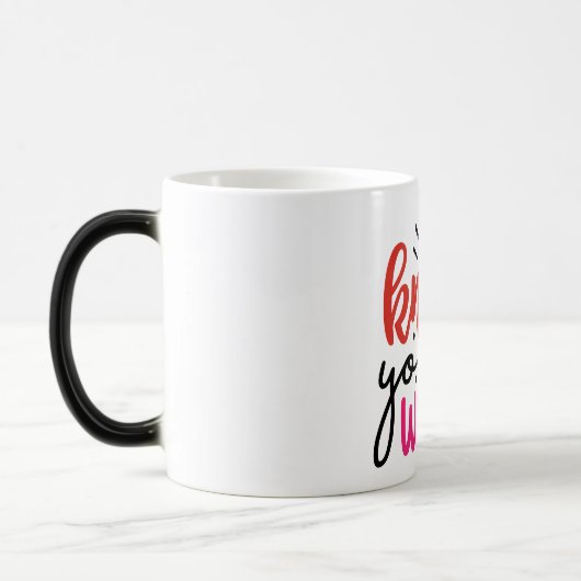 Mug Magique Vibes positives | Devis motivationnel (Gauche)