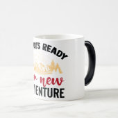 Mug Magique Vibes positives | Devis motivationnel (Devant droit)