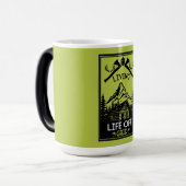 MUG MAGIQUE VIE HORS GRILLE (Devant gauche)