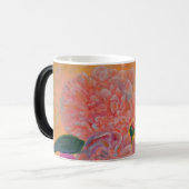 Mug Magique Vie morte avec Peonies Peinture (Devant gauche)
