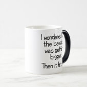 Mug Magique Vieillesse : Fausses dents, aide auditive et lunet (Devant droit)