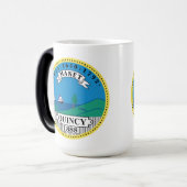 Mug Magique Ville de Quincy Massachusetts (Devant gauche)