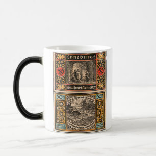 Mug Magique Vintage 1921 50 Pfennig Notgeld Billet Lüneburg