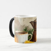 Mug Magique Vintage Coffee Pot Beans Cinnamon (Devant gauche)