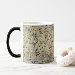 Mug Magique Vintage Paul Klee Abstrait - Le monde devient art