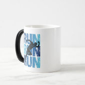 Mug Magique Vintage Runner - Run Run Run (Devant gauche)