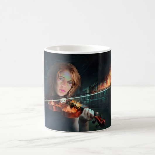 Mug Magique Violon en feu (Centre)