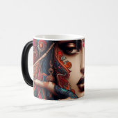 Mug Magique Vivid Portrait esthétique (Devant gauche)