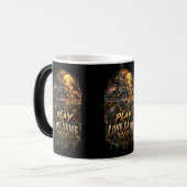 Mug Magique VLLC Play The Long Game Motivation Crocodile Graph (Devant gauche)