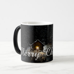 Mug Magique Vœux de Noël avec Maison de Sorcière
