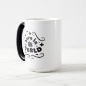 Mug Magique Voici le monde (Devant gauche)
