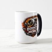Mug Magique Voiture - MODE BOOST - Conception GDIArt (Devant droit)