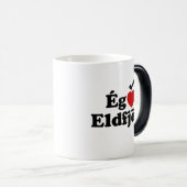 Mug Magique Volcans I Heart (Love) [Ég Elska Eldfjöll] (Devant droit)