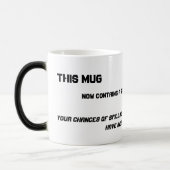 Mug Magique Vos possibilités du renversement (Gauche)