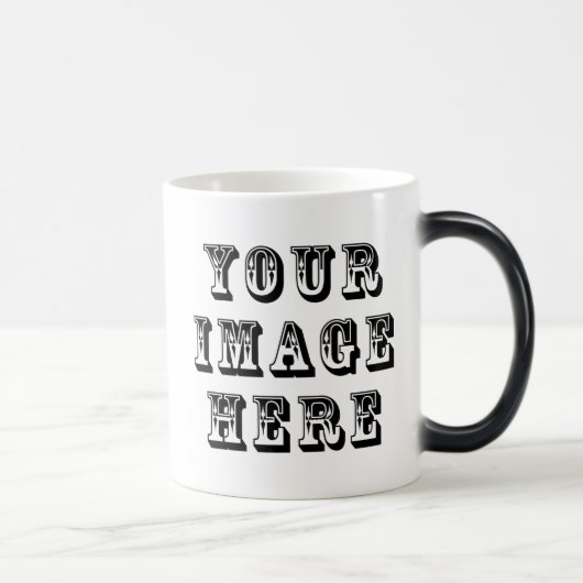 Mug Magique Votre image sur (Droite)