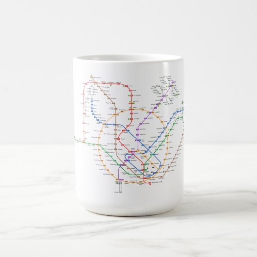 Mug Magique Voyage à Singapour (Centre)