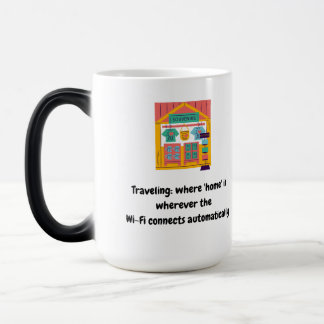 Mug Magique Voyager : où se trouve "home" partout où se trouve