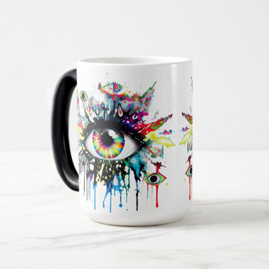 Mug Magique Vue (Devant gauche)
