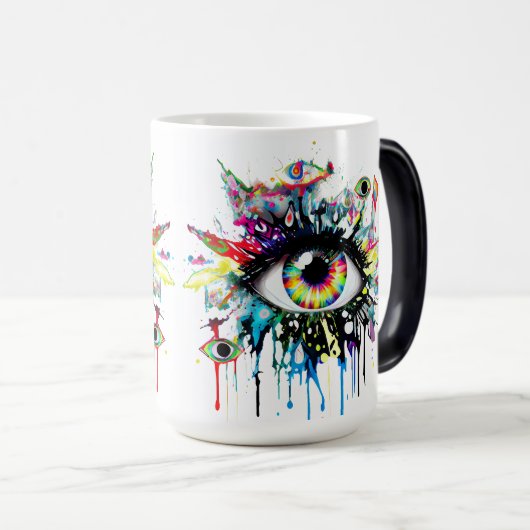 Mug Magique Vue (Devant droit)