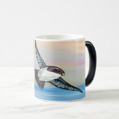 Mug Magique Vue Oiseaux (Devant droit)