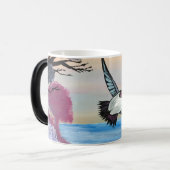 Mug Magique Vue Oiseaux (Devant gauche)