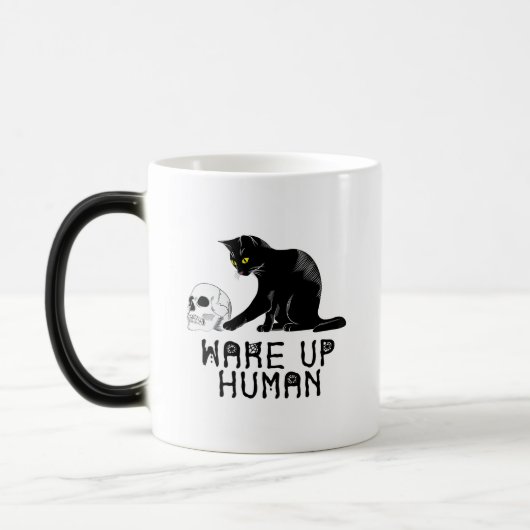 Mug Magique Wake Up Human (Gauche)
