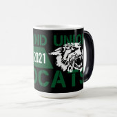 Mug Magique Wayland Union Wildcats #3 (Devant droit)