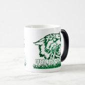 Mug Magique Wayland Union Wildcats #4 (Devant droit)
