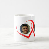 Mug Magique Wedding Anniversary with photos and date (Centre)