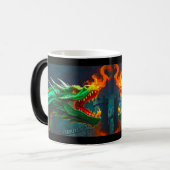 Mug Magique Welsh Dragon fournit le chauffage pour le château  (Devant gauche)