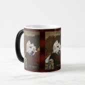 Mug Magique Westie sur canapé (Devant gauche)