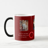 Mug Magique Whimsical Christmas Ginger Cat  (Gauche)