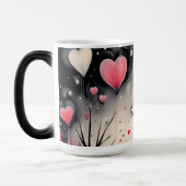 Mug Magique Whimsical Floating Heart Love (Gauche)