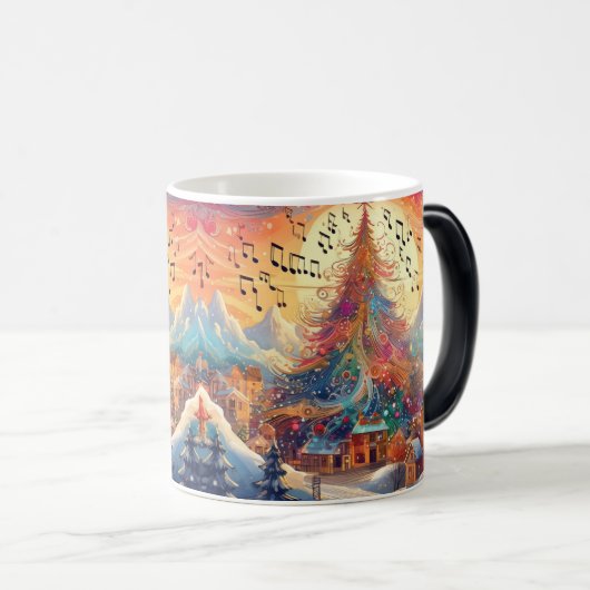 Mug Magique Whimsical Tree & Village Melody (Devant droit)
