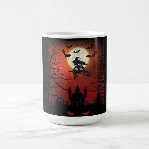 Mug Magique Whitcy Night Party, Haunted House, Effrayants yeux
