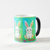 Mug Magique White Easter Bunny Image Humor (Devant droit)