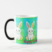 Mug Magique White Easter Bunny Image Humor (Gauche)