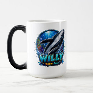 Mug Magique Willy Whale – Flippin’ Libre. Drôle