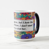 Mug Magique Worlds Best Mom - (Devant droit)