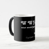 Mug Magique WWJS gotGod316.com (Devant gauche)