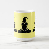 Mug Magique Yoga de morphing jaune (Centre)