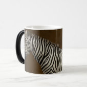 Mug Magique Zebra Illustration Faune exotique (Devant gauche)
