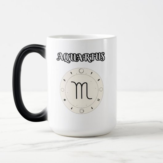Mug Magique zodiaque verseau (Gauche)