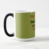 Mug Magique Zombie a besoin de café (Gauche)