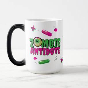 Mug Magique Zombie Antidote... Chut... Zombie à indicateur hum