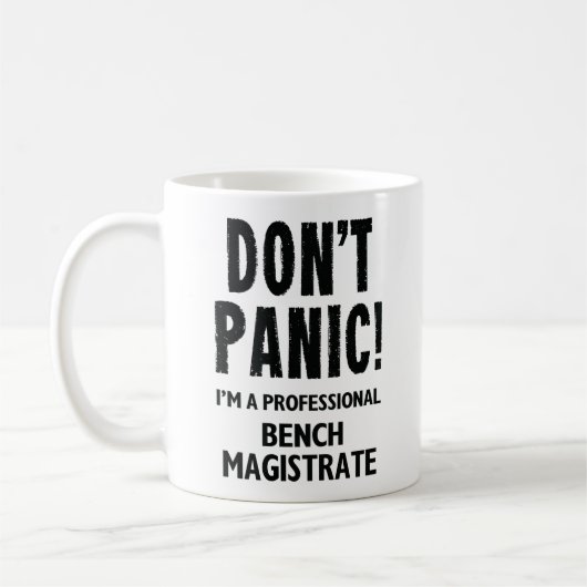 Mug Magistrat Bench (Gauche)