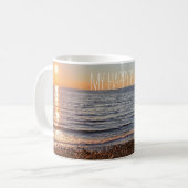 Mug Magnat photo pittoresque Beach Sunset (Devant gauche)